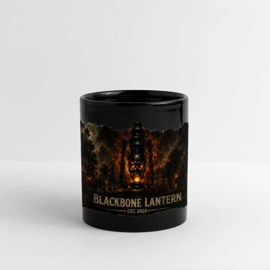 Blackbone Lantern – Swampfire Panoramic Mug - black
