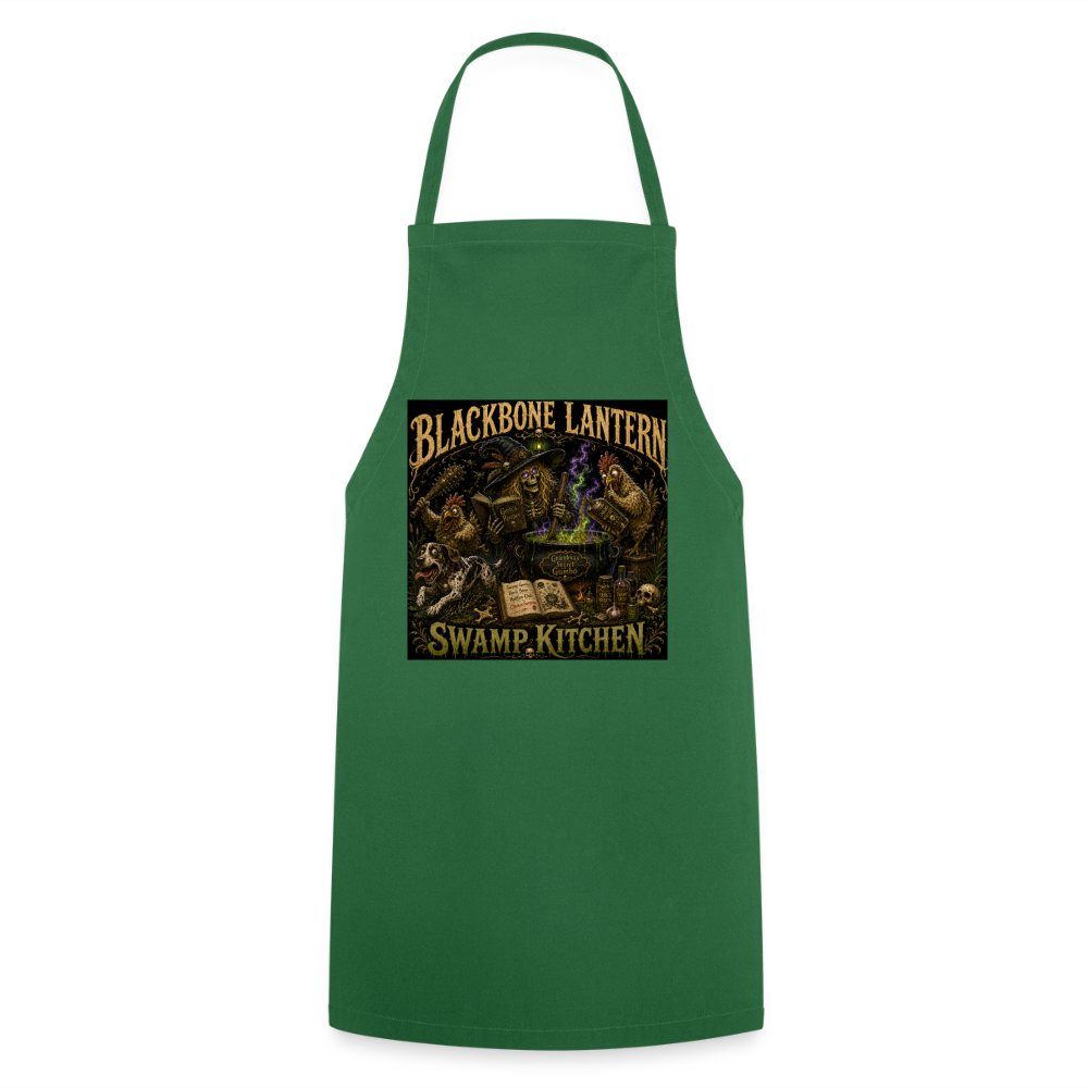 Blackbone Lantern – Swamp Kitchen Apron - green
