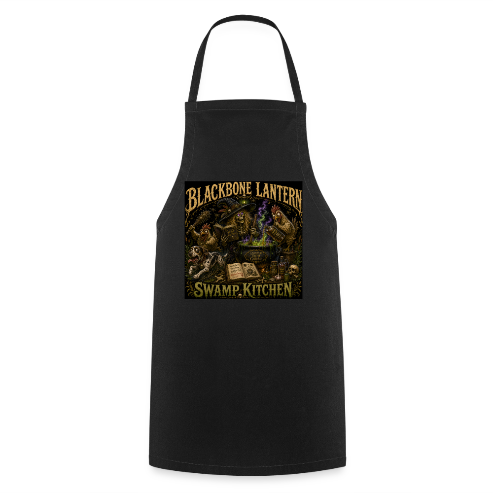 Blackbone Lantern – Swamp Kitchen Apron - black