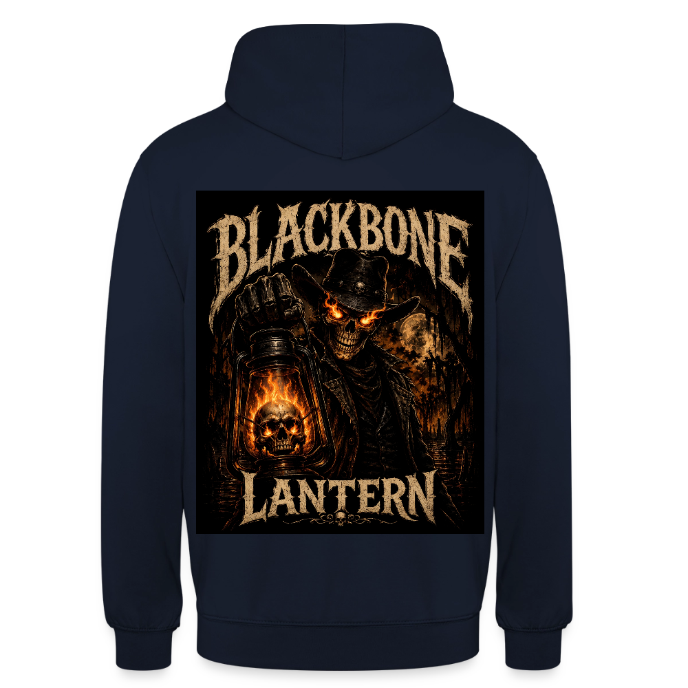 Blackbone Lantern – Outlaw of the Swamp Hoodie - navy
