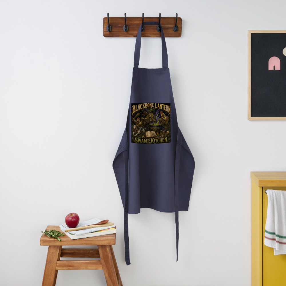 Blackbone Lantern – Swamp Kitchen Apron - navy