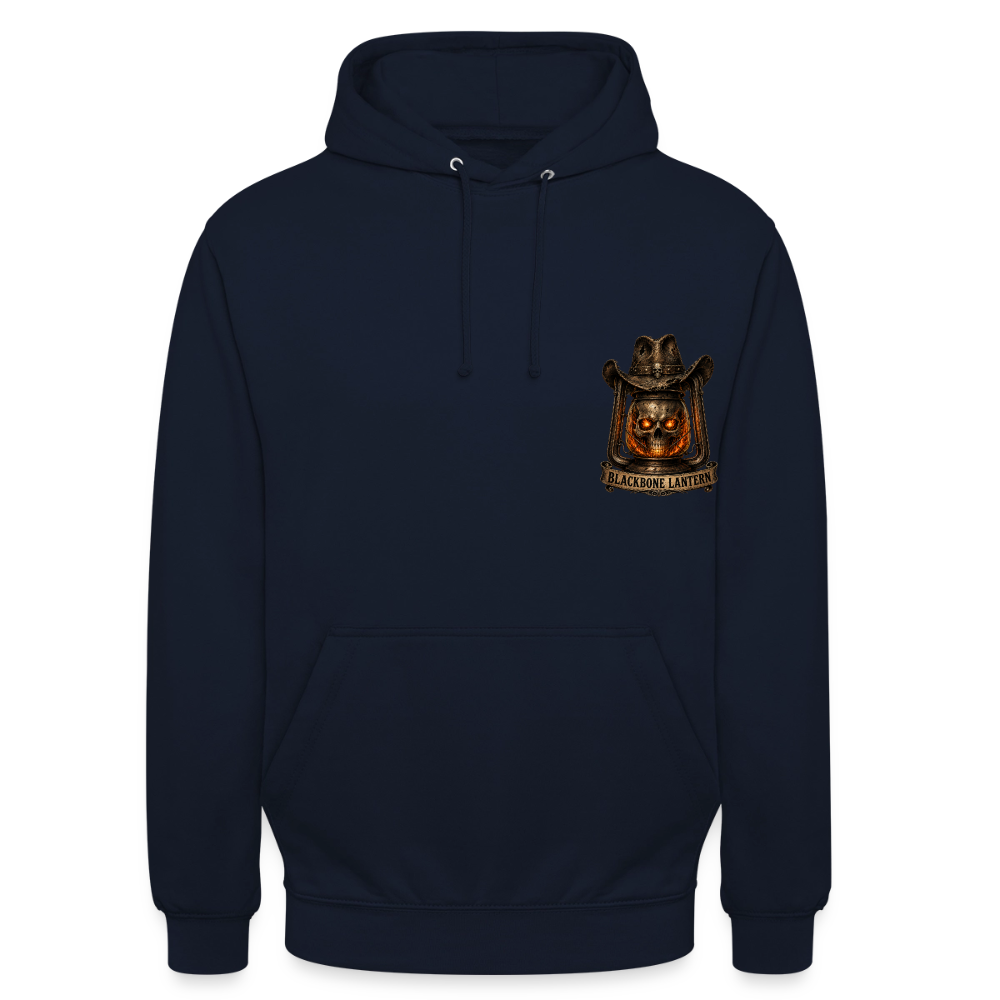 Blackbone Lantern – Outlaw of the Swamp Hoodie - navy