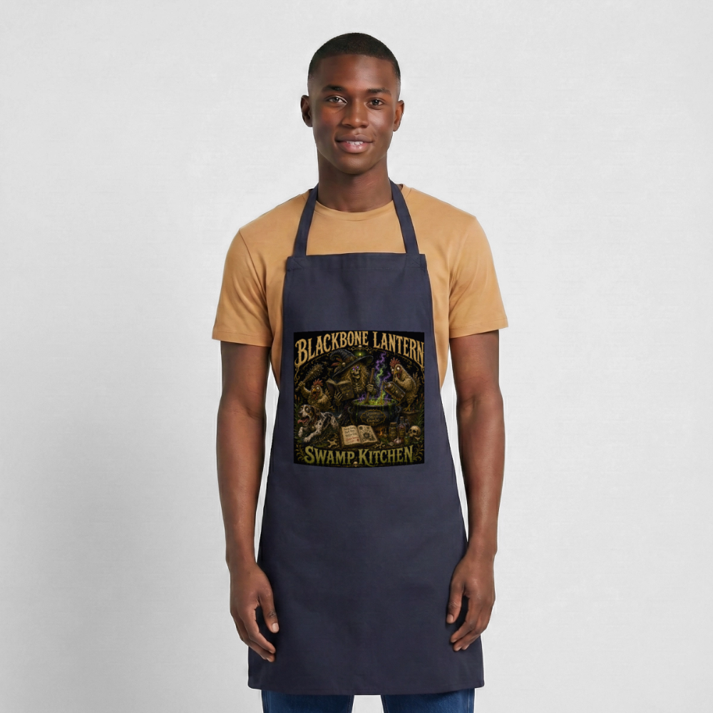 Blackbone Lantern – Swamp Kitchen Apron - navy