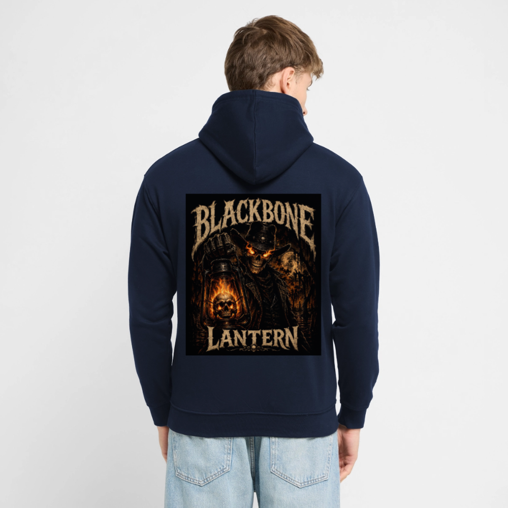 Blackbone Lantern – Outlaw of the Swamp Hoodie - navy