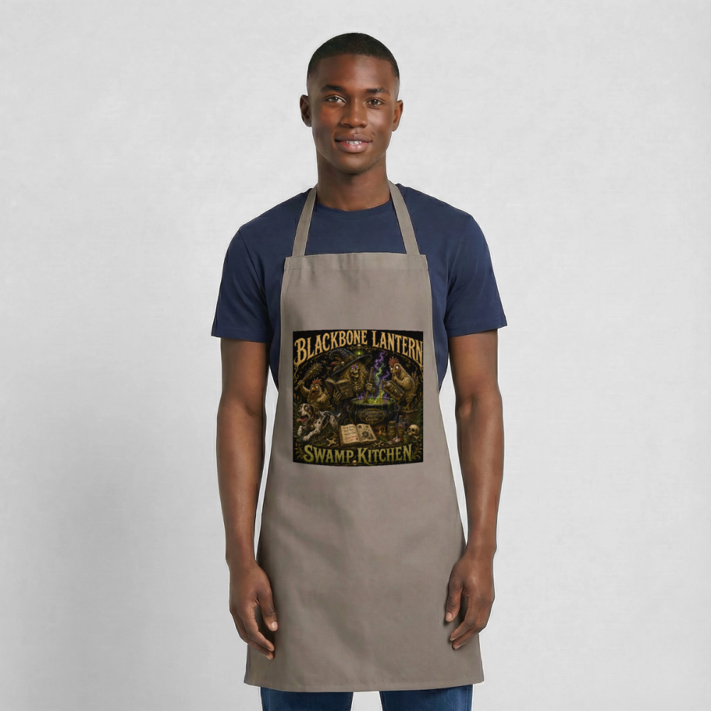 Blackbone Lantern – Swamp Kitchen Apron - grey