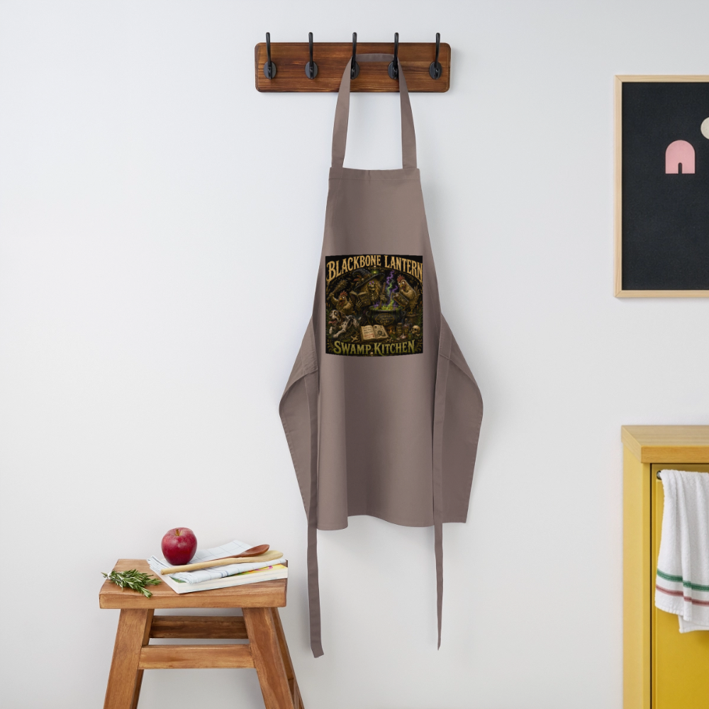 Blackbone Lantern – Swamp Kitchen Apron - grey