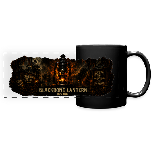 Blackbone Lantern – Swampfire Panoramic Mug - black