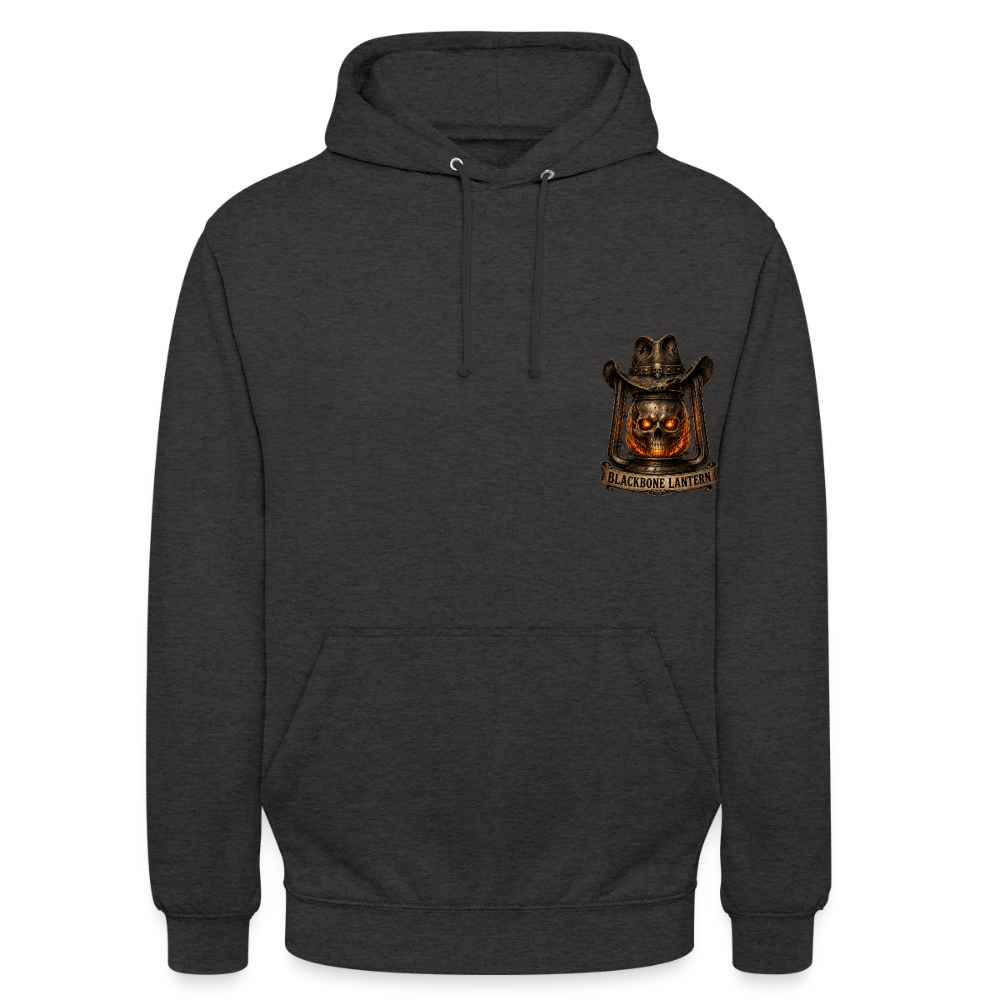 Blackbone Lantern – Outlaw of the Swamp Hoodie - charcoal grey