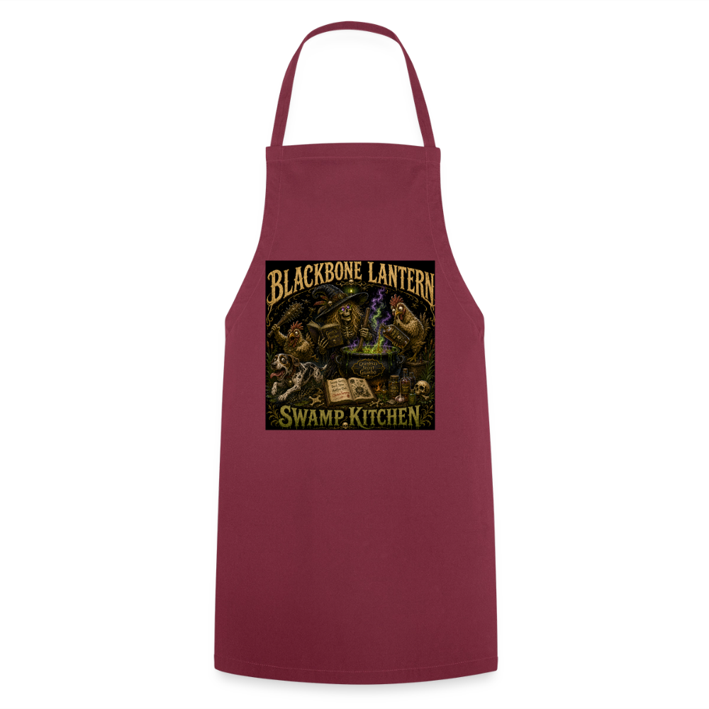 Blackbone Lantern – Swamp Kitchen Apron - bordeaux
