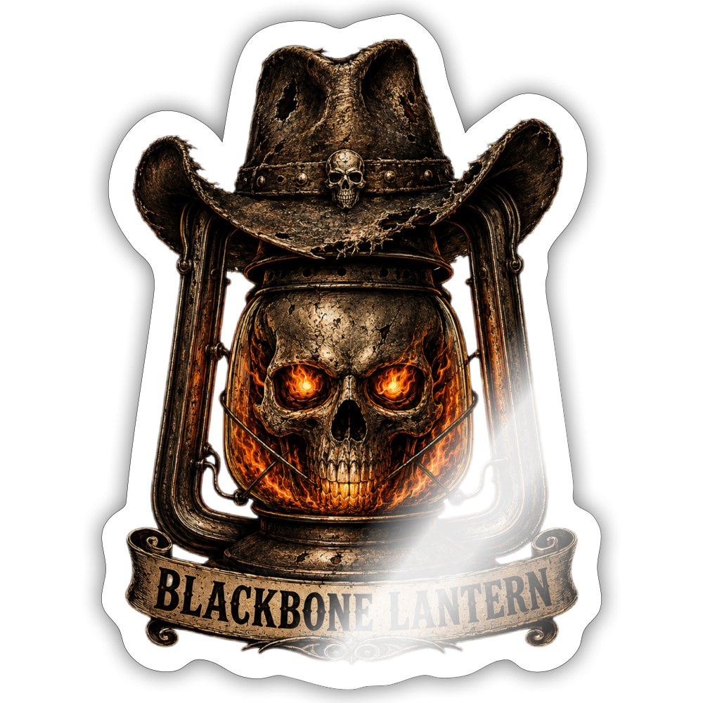 Blackbone Lantern - Carry the flame 🔥 - white glossy